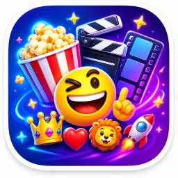 Icono de Угадай фильм по эмодзи: Quiz